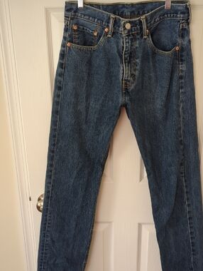 Levi's 505 Men's Dark Blue Relaxed Jeans